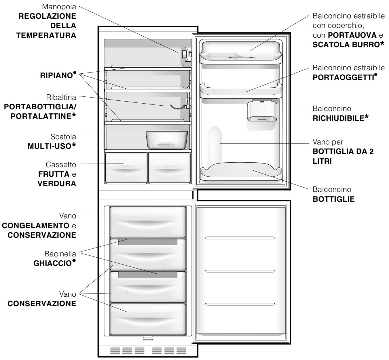 HOTPOINT BCF 312 AI - Vista d'insieme - 1