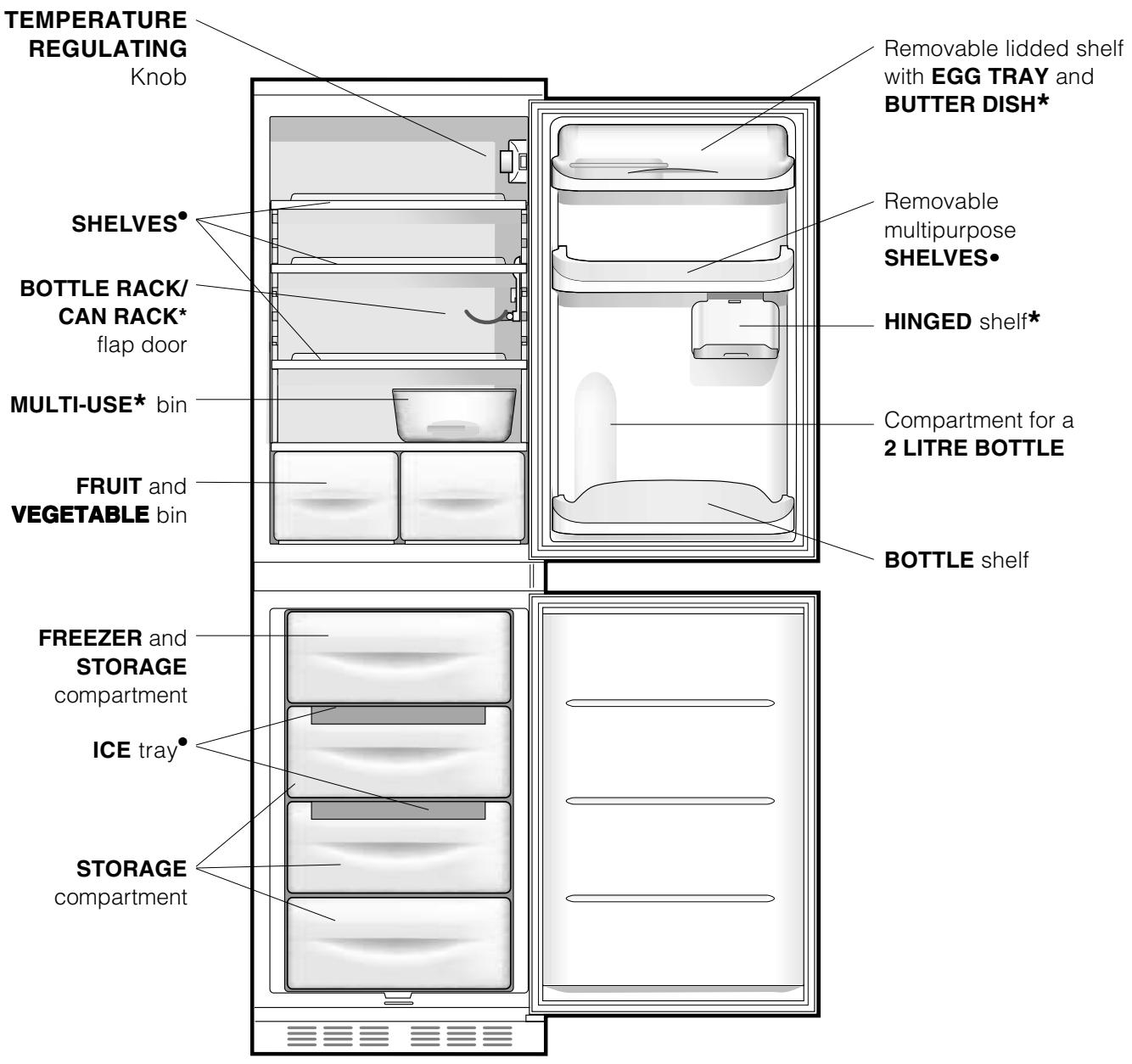 HOTPOINT BCF 312 AI - Overall view - 1