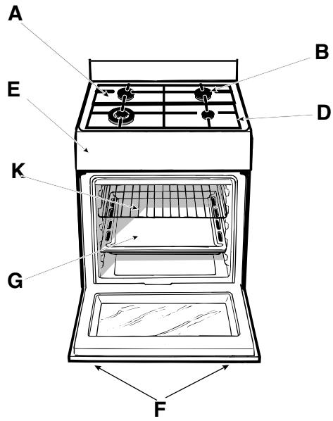 HOTPOINT CP 78S F8 - Cuisinière avec four Pirò - 2