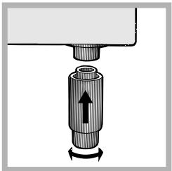HOTPOINT CX65SP1 - Nivelamento - 2