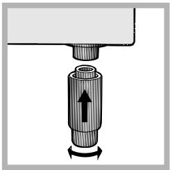 HOTPOINT CX65SP1 - Levelling - 2