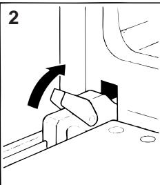 HOTPOINT FB 86.2 IX - Dépose de la porte du four - 2