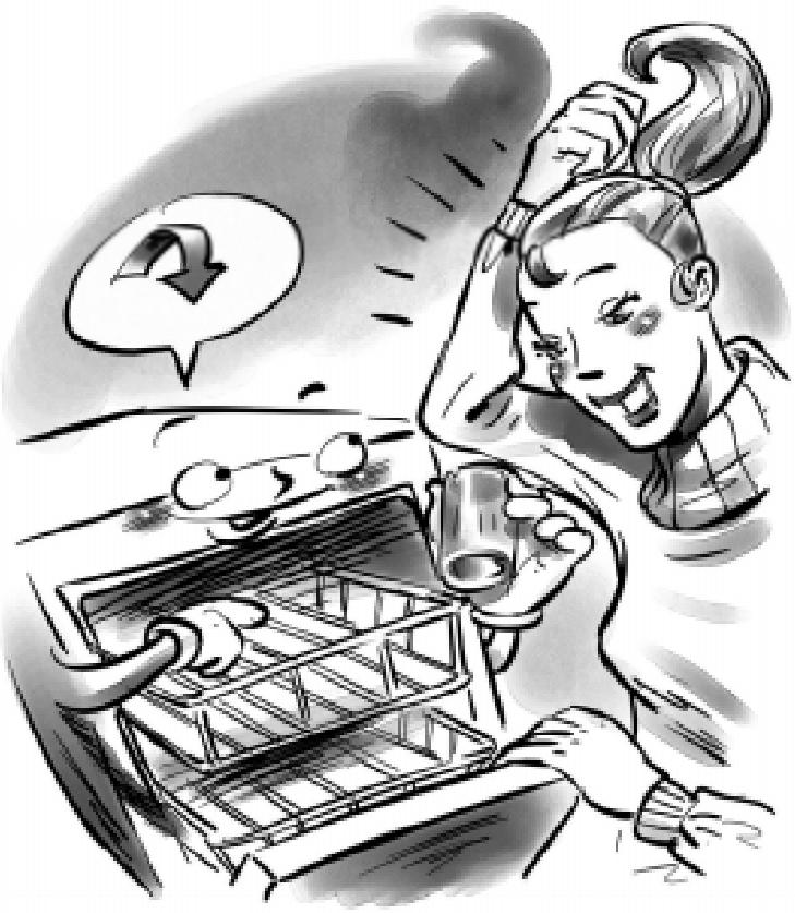 HOTPOINT L 73 X DUO - Regolazione del cestello superiore. - 2