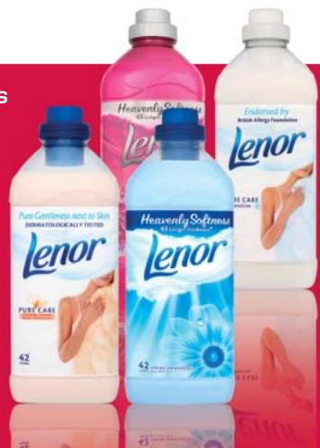 HOTPOINT AQC9 4F5 T/Z1 - Lenor Fabric Softeners - offering many benefits to help with the drying of your laundry - 1