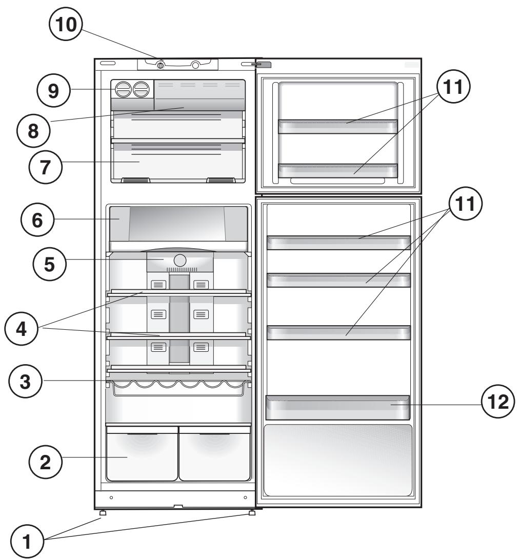 HOTPOINT ENXTMH 19212 F - Geräteansicht - 1