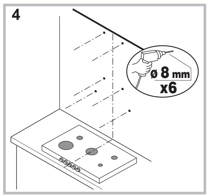 4 Ø 8 mm x6