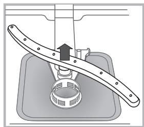 HOTPOINT LFF 8S113 X DE/SK - Reinigung der Sprüharme - 2