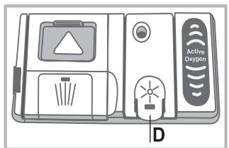 HOTPOINT LFF 8S113 X DE/SK - Päfyldning af afspaendingsmiddel - 1