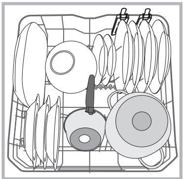 HOTPOINT LFF 8S113 X DE/SK - Geschirrspüler-Unterkorb - 2