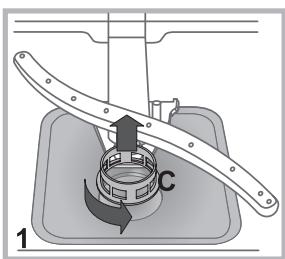 HOTPOINT LFF 8S113 X DE/SK - Rengør filtrene - 1