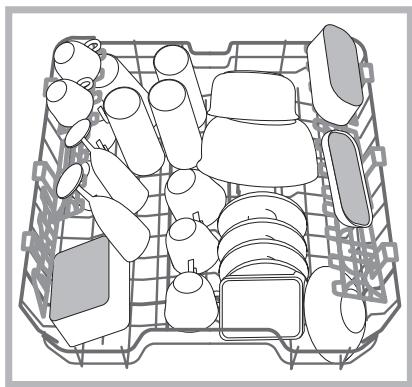HOTPOINT LFF 8S113 X DE/SK - Övre korg - 1