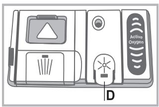 HOTPOINT LLD 8S111 X EU - Measuring out the rinse aid - 1