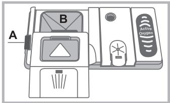 HOTPOINT LLD 8S111 X EU - Napełnianie dozownika detergentu - 1