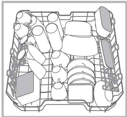 HOTPOINT LLD 8S111 X EU - Kosz gorny - 1