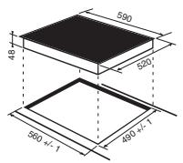 HOTPOINT NRB 640 X - Encaixe - 1