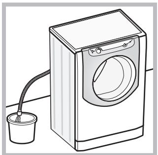 HOTPOINT AQD1071D 69ID EU/A - Opening the porthole door manually - 1