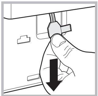 HOTPOINT AQD1071D 69ID EU/A - Opening the porthole door manually - 2