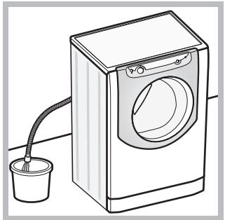 HOTPOINT AQD1071D 69ID EU/A - Ouverture manuelle de la porte-hublot - 1