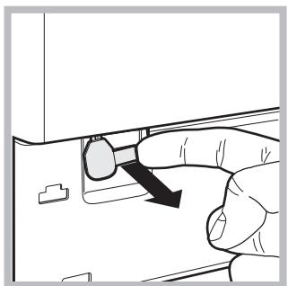 HOTPOINT AQD1071D 69ID EU/A - Manuelles Öffnen der Geräteür - 2