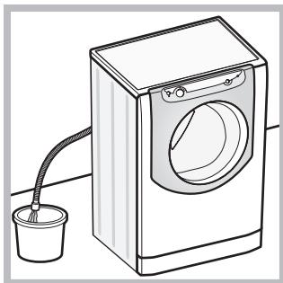 HOTPOINT AQD1071D 69ID EU/A - Manuelles Öffnen der Geräteür - 1