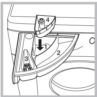 HOTPOINT BWMD 742 - Contenor de detergentes - 1