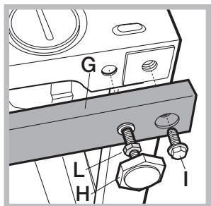 HOTPOINT BWMD 742 - Adjusting the appliance height. - 1