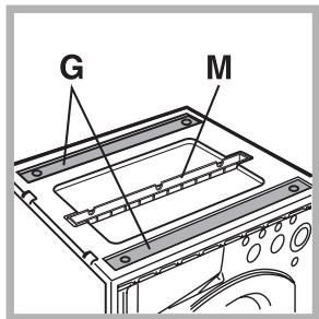 HOTPOINT BWMD 742 - Accesorios suministrados con la lavadora para regular la alta. - 1