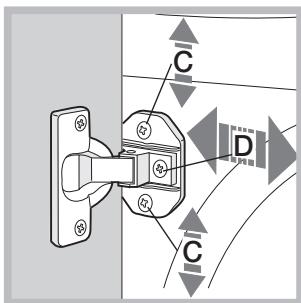 HOTPOINT BWMD 742 - Inserting the machine into the Cabinet. - 2