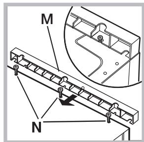 HOTPOINT BWMD 742 - Regulación de la alta de la lavadora. - 2