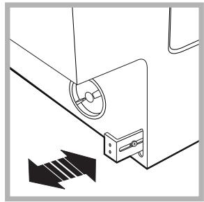 HOTPOINT BWMD 742 - Inserimento della macchina nei mobili. - 4