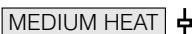 HOTPOINT FTCD 872 6CM1 - Heat Level button, Display and Icons - 2