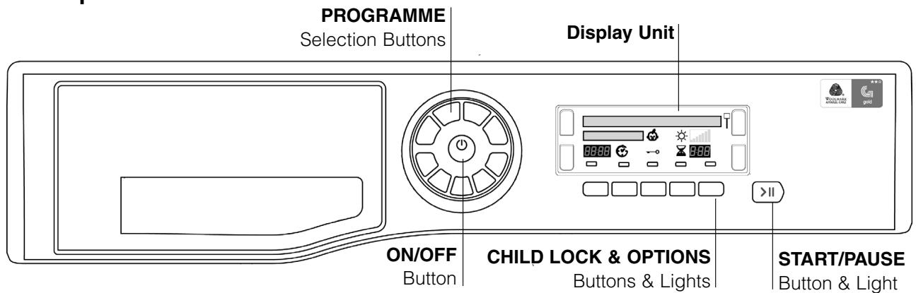 HOTPOINT FTCD 872 6CM1 - Control panel - 1