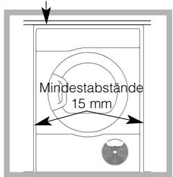 HOTPOINT FTCD 872 6HM1 - Aufstellung des Wäschetrockners - 1