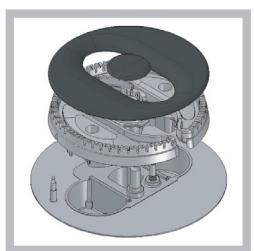 HOTPOINT PK 640 R GH - Replacing the nozzles on separate "double flame " burners - 1