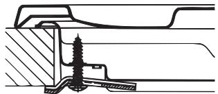 HOTPOINT PK 640 R GH - Fitting the appliance - 4
