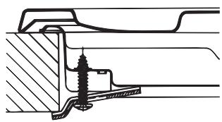 HOTPOINT PK 640 R GH - Esquema de fisjcion de los ganchos - 3