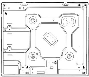 HOTPOINT PL 640S P - Schemat mocowania uchwytów - 4