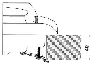 HOTPOINT PL 640S P - Fitting the appliance - 5