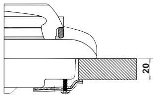HOTPOINT PL 640S P - Fitting the appliance - 3