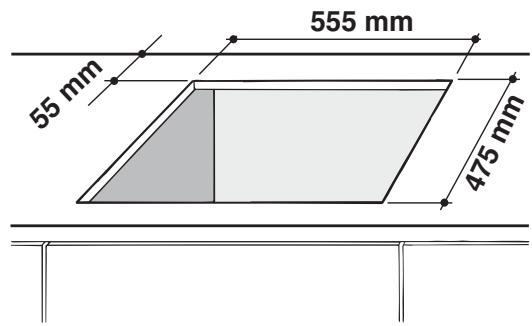 HOTPOINT PL 640S P - Fitting the appliance - 2