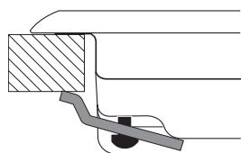HOTPOINT FTGHG 751 D/HA - Схема крепления крюков - 1