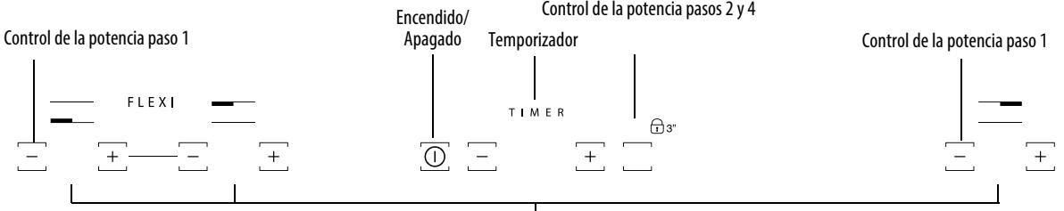HOTPOINT IKID 630 M C - Descripción del panel de mandos - 1