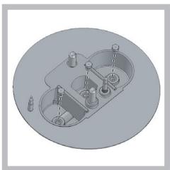 HOTPOINT PKL 641 D2/HA - 3aMeHaΦopCyHOK ropeKn C OTdIbHbIM DBOINbIM PJIaMeHeM. - 2