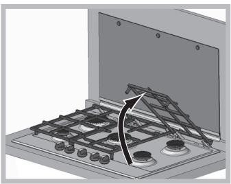 HOTPOINT PKL 752 IX/HA - Kochfeldteile reinigen - 1