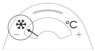 HOTPOINT T 16 A2 D S/HA - Réglage de la température - 1