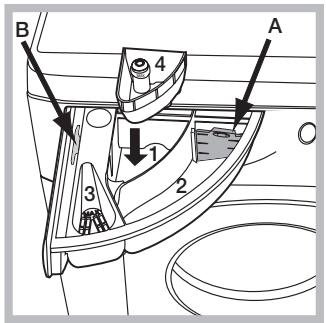 HOTPOINT WMG 722S EU - Cassetto dei detersivi - 1