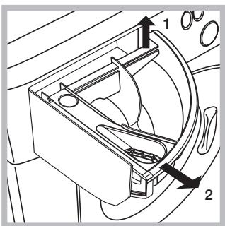 HOTPOINT WMG 722S EU - Pulire il cassetto dei detersivi - 1