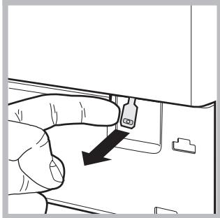 HOTPOINT WMG 722S EU - Opening the porthole door manually - 3