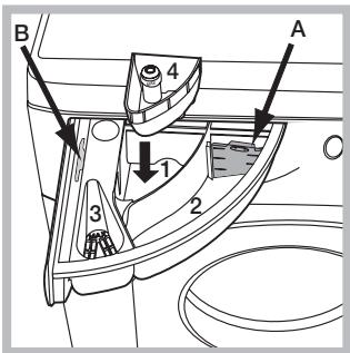 HOTPOINT WMG 722S EU - Sertarul detergentilor - 1