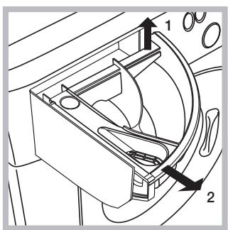 HOTPOINT WMG 722S EU - Cleaning the detergent dispenser drawer - 1